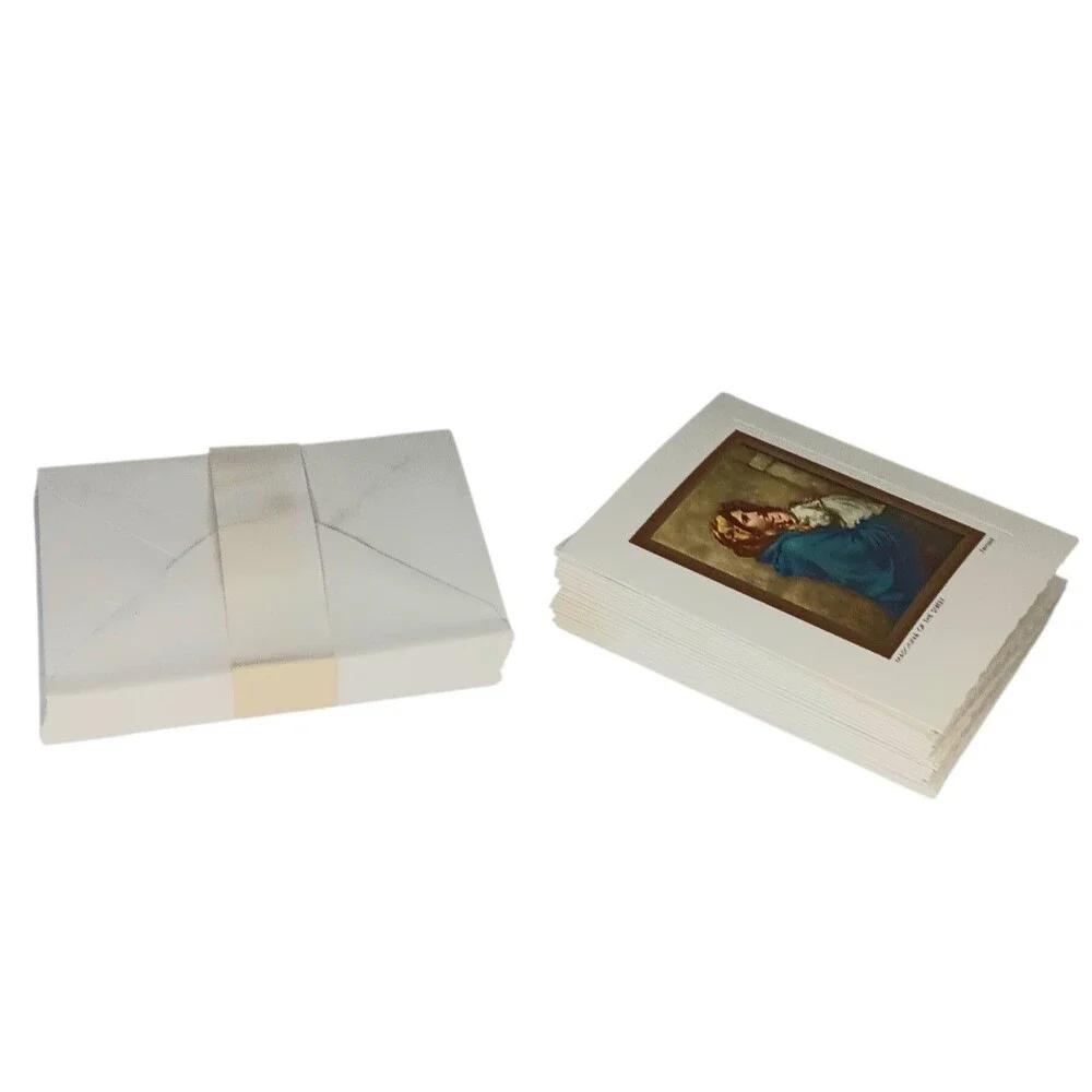 VTG Madonna Of The Street Small Notecards With Envelopes By Alfred Mainzer 4.25